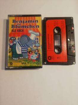 Benjamin Blümchen Sonocord Vol.1 als Koch 5-fach Silber geschraubt Schwarz mit Roten Cover 31 483-1